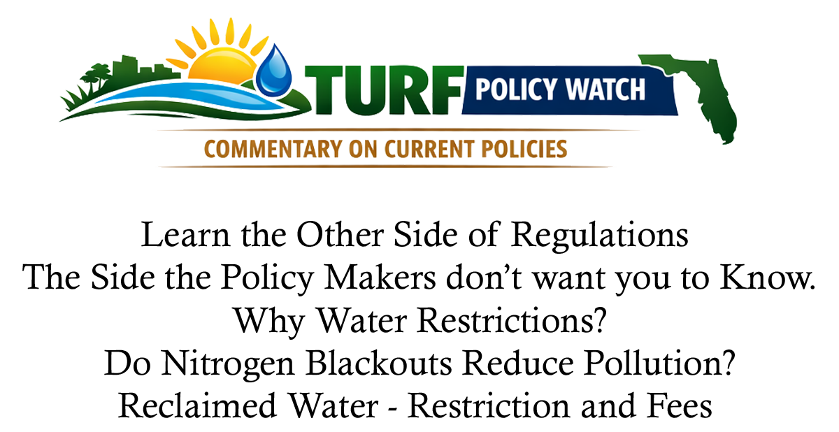 Turf Policy Logo and Call to Action