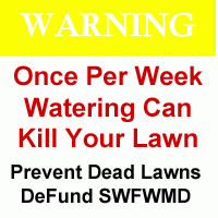Warning Once-a-week watering can kill your lawn